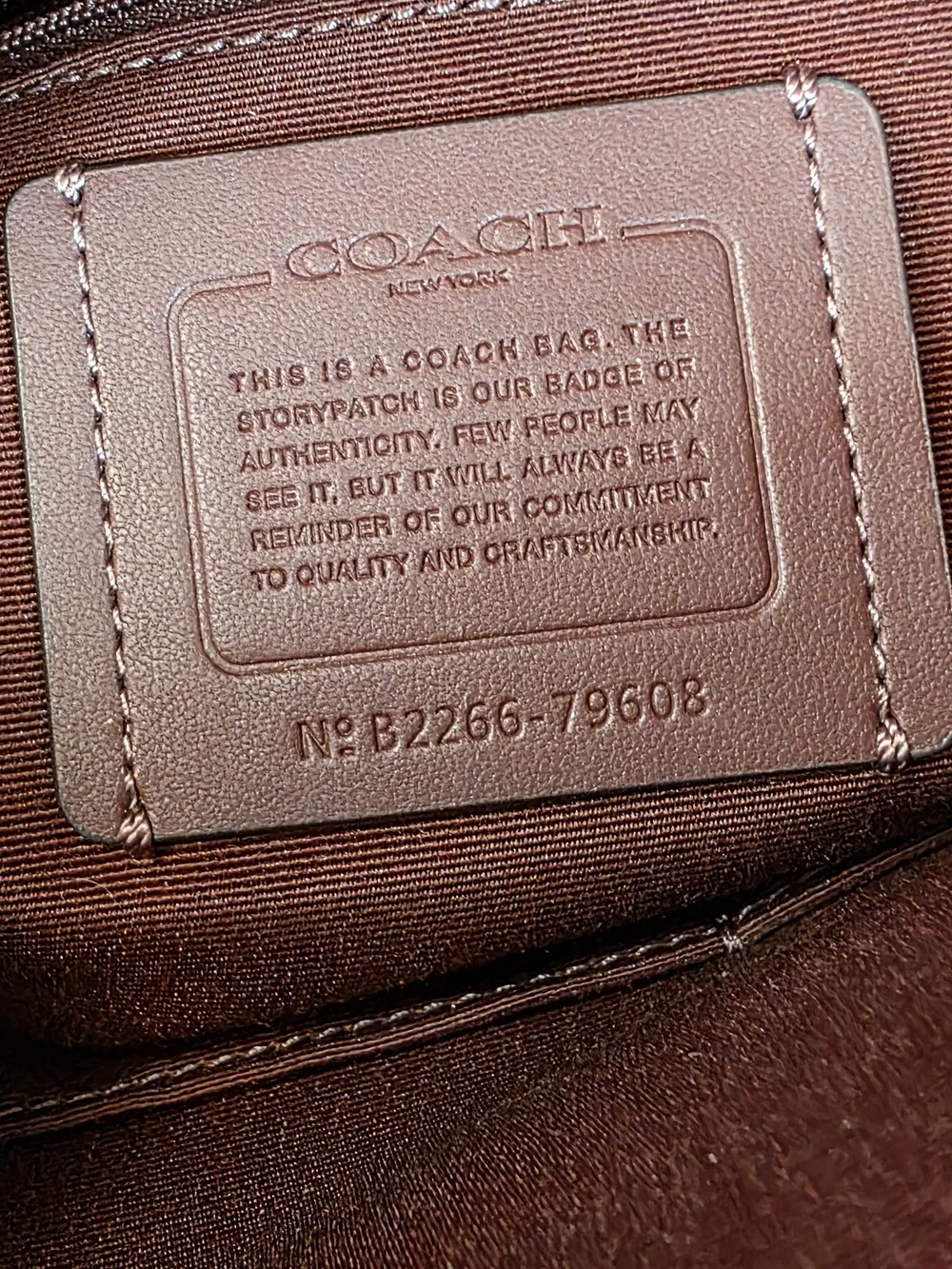 Coach Red Leather Tote Bag with Front Zip Pocket